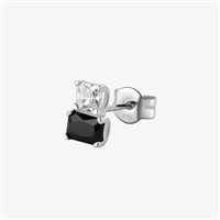 Mono orecchino Brosway FANCY MISTER BLACK in Acciaio FMB07 - FMB07